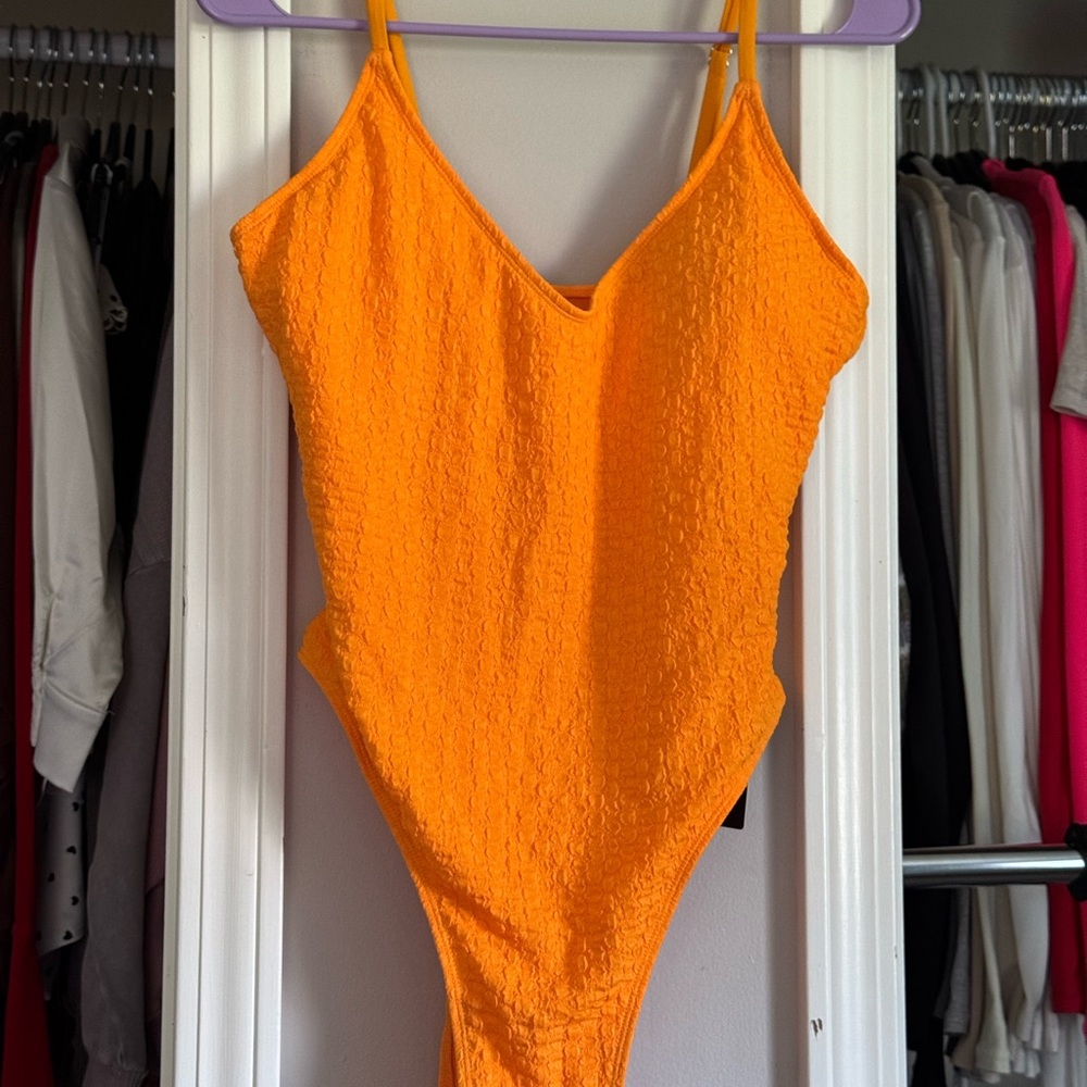 Vibrant Orange One Piece
